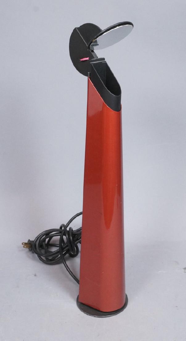 FLOS Stylish Memphis Table Desk Lamp. Rust enamel (1 of 6)