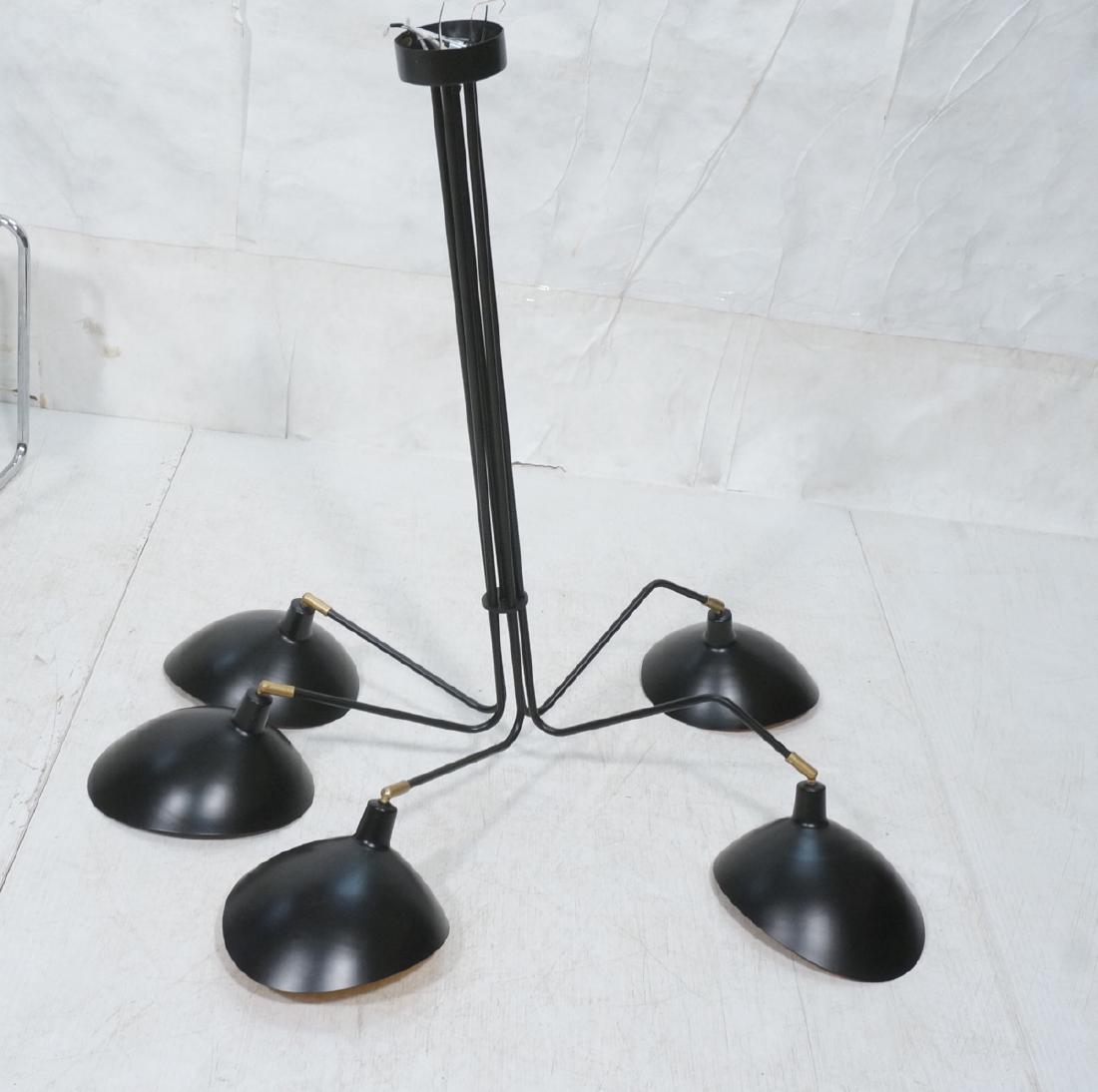 SERGE MOUILLE Style Hanging Chandelier. Modern mi (1 of 7)