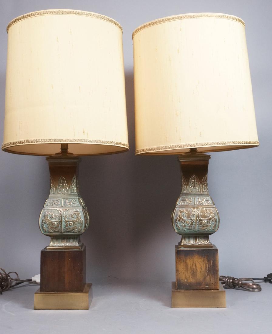 Pr Metal Tribal Design Table Lamp Square Platform (1 of 10)