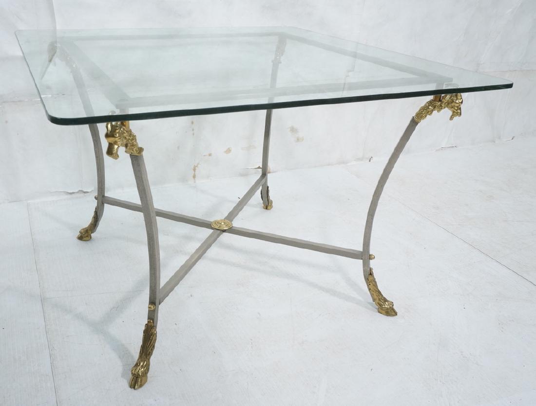 Regency Style Stainless Brass Occasional Table. S (1 of 8)