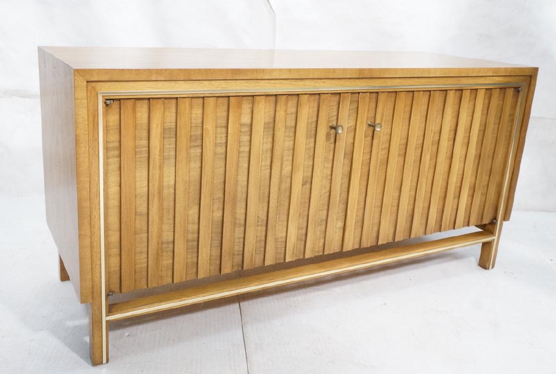 Low 2 Door Cabinet Credenza. Sculptural vertical (1 of 10)