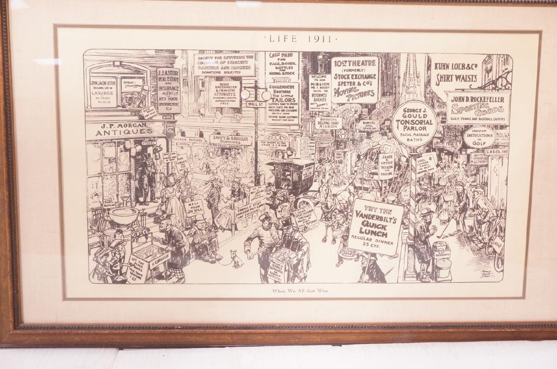 HARRY GRANT DART "Life 1911" Political Cartoon. W (1 of 10)