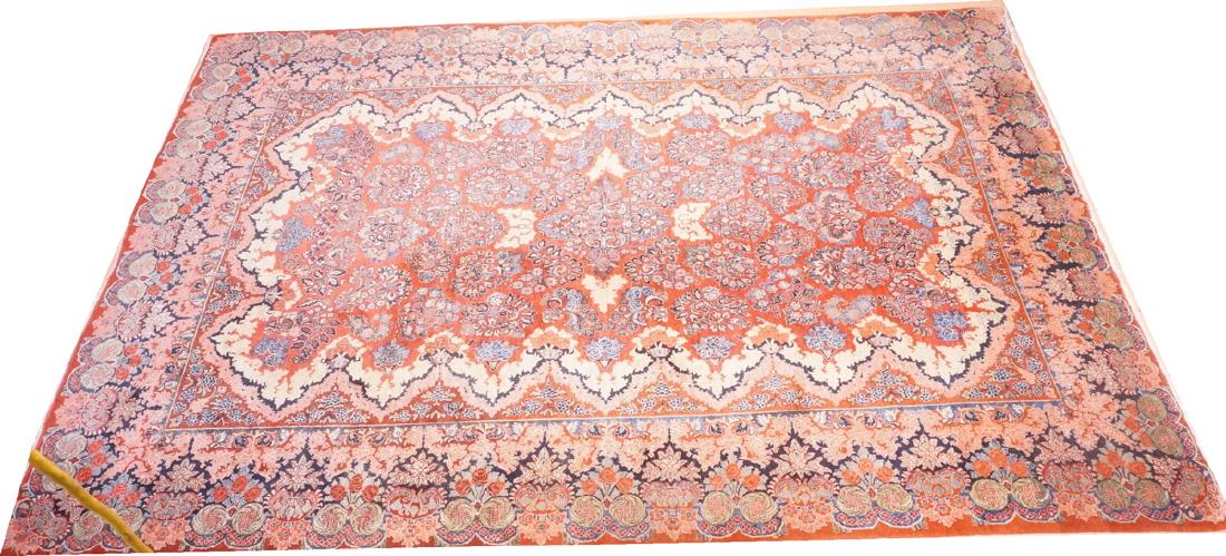 16' x 10'4" Handmade Sarouk Carpet Rug. Room Size (1 of 10)