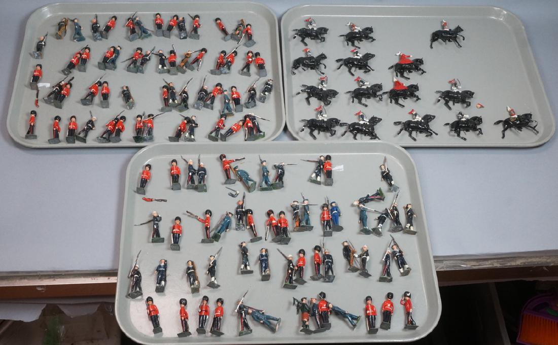 128 BRITAINS Toy Soldiers Includes 15 Mounted on (1 of 10)