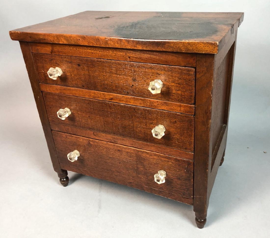 Antique Miniature Chest Dresser With Glass Knobs Feb 27 2018