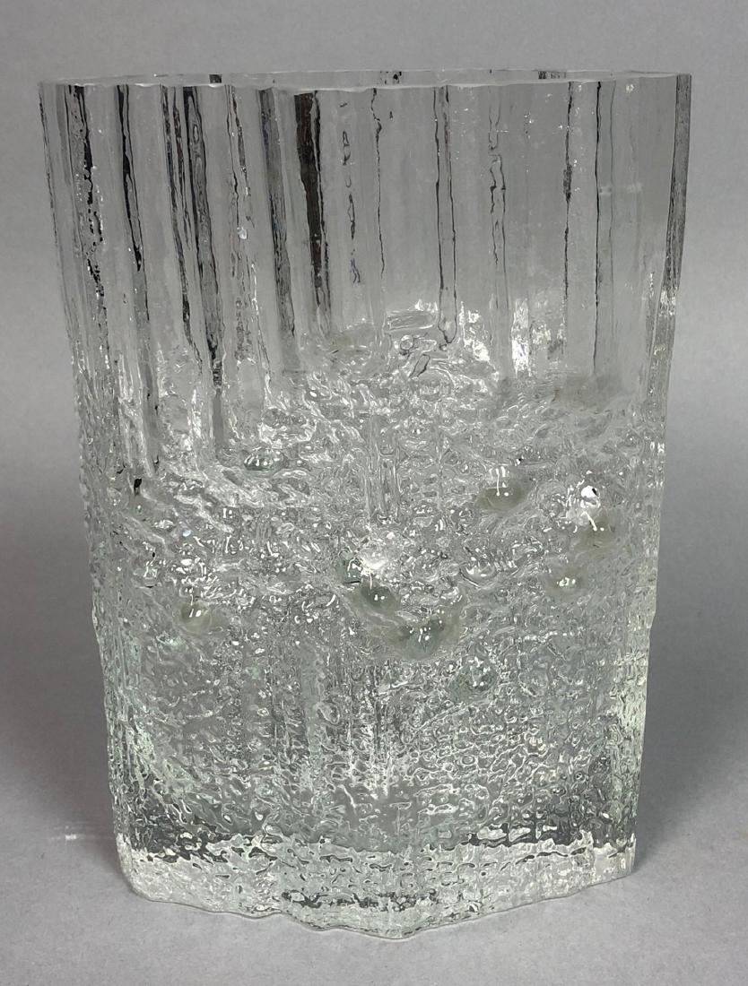 TAPIO WIRKKALA Finnish Art Glass Vase. IITTALA, F (1 of 5)