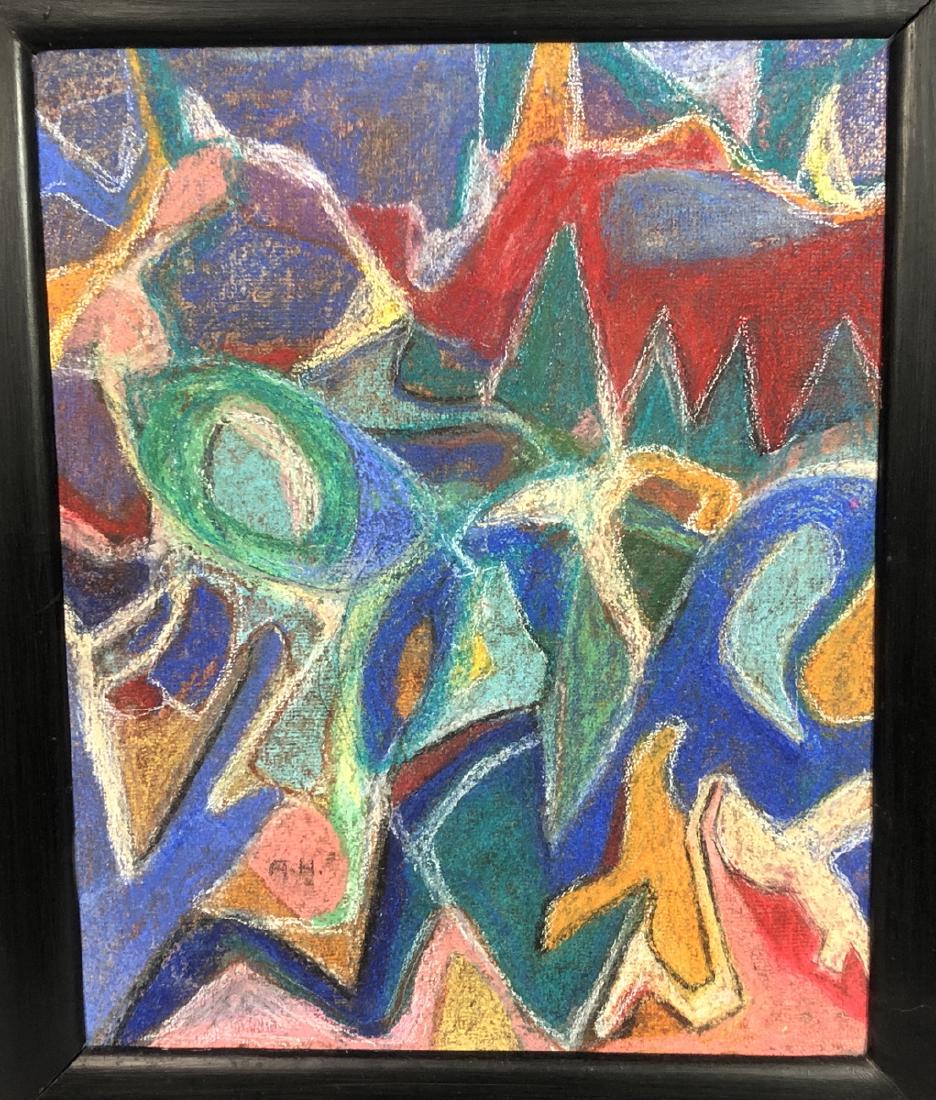 ADOLF HOLZEL Modernist Abstract Oil Painting. Ori (1 of 8)