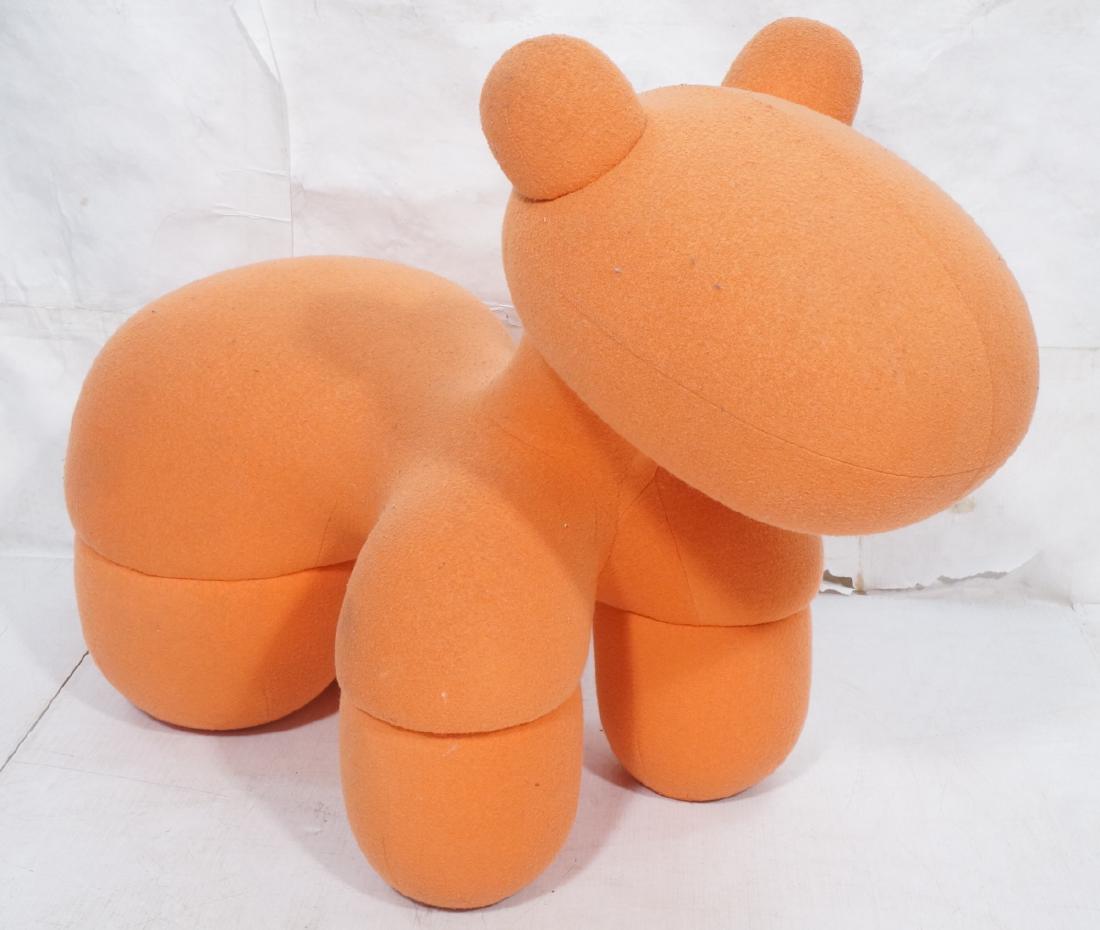 Eero Aarnio Pony Chair. Orange Figural Dog Form C (1 of 7)