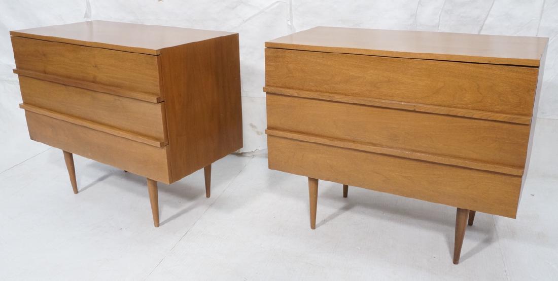 Pr Walnut American Modern Bachelors Chests. Clean (1 of 10)