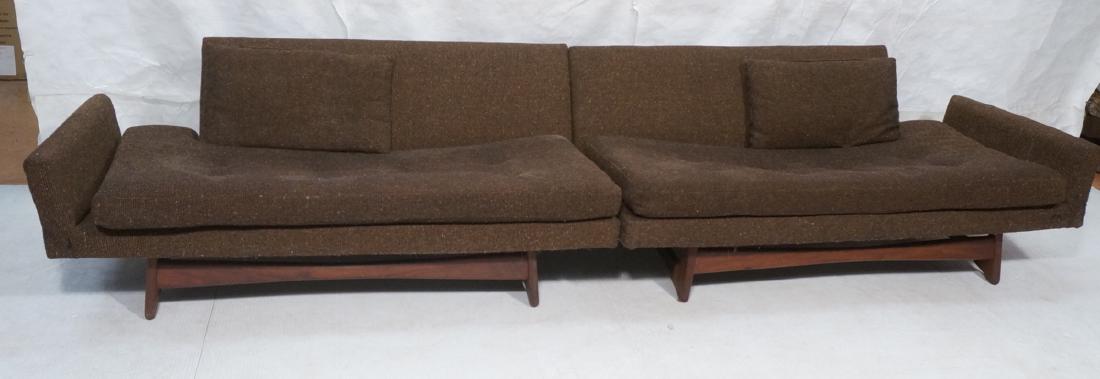 2pc ADRIAN PEARSALL Mid Century Sofa Seating. 2 c (1 of 10)
