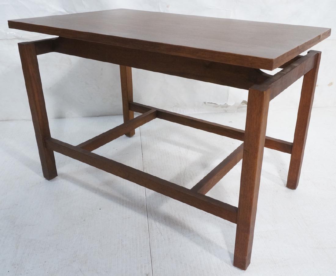 Jens Risom Style Rectangular Side End Table. Waln (1 of 8)