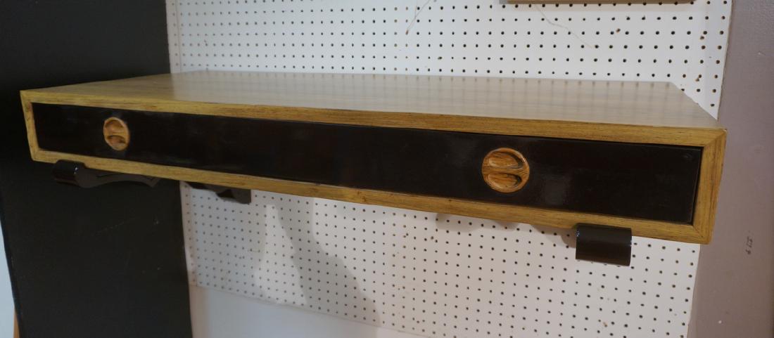 HARVEY PROBBER  Lacquered Natural Wood Wall Mount (1 of 8)