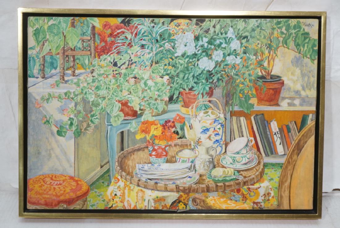 MacKENDRICK Oil Painting. Modernist Still Life wi (1 of 9)