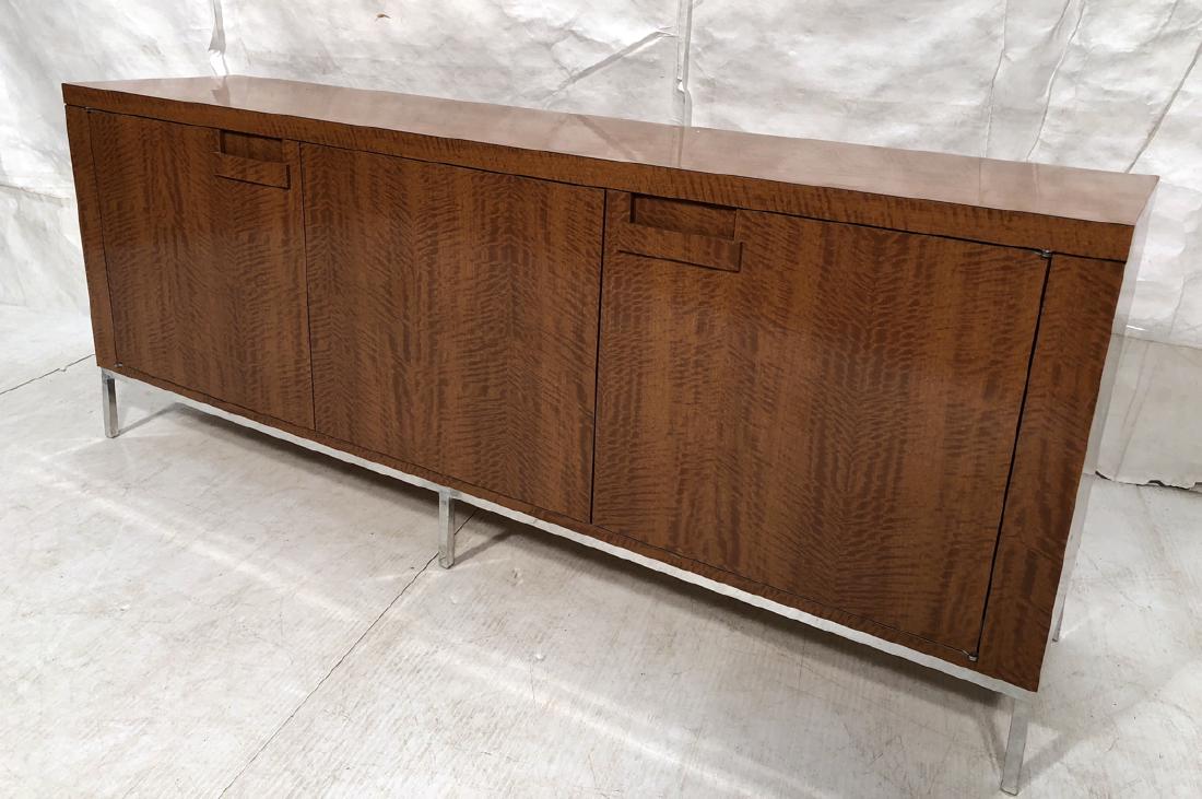 Sleek Modernist Cabinet Credenza. Two bifold door (1 of 10)