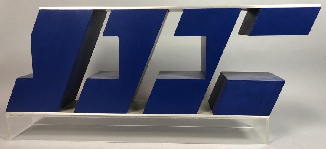 FREDERICK L HOLLENDONNER  Aluminum Wood Table Scu (1 of 9)