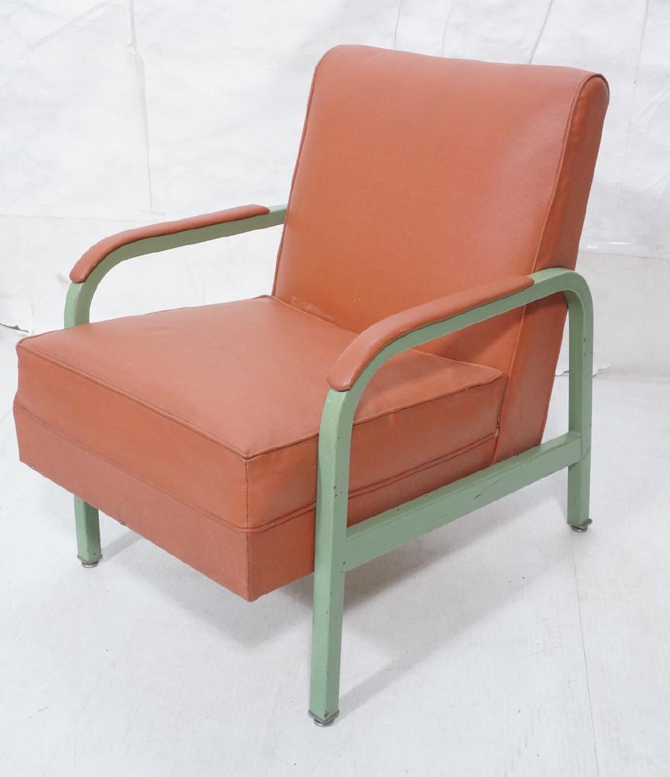 Norman Bel Geddes for Simmons Lounge Chair.: Norman Bel Geddes for Simmons Lounge Chair.-- Dimensions: H: 33 inches: W: 24 inches: D: 31 inches ---