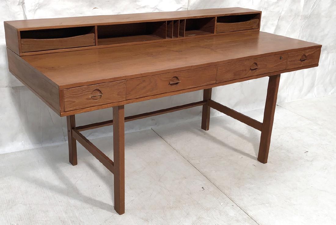 Danish Modern Teak PETER LOVIG NIELSON Desk. Cubi (1 of 10)