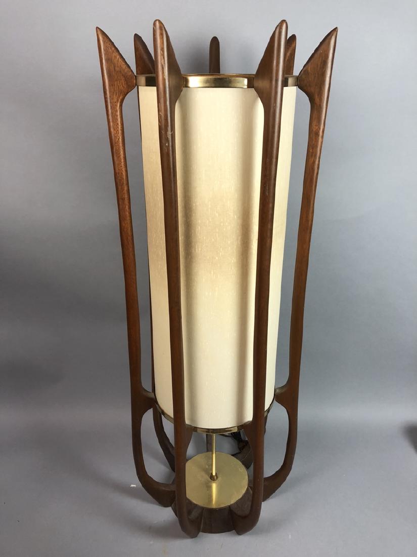 SIGNA American Modern Walnut Table Lamp. 7 curved (1 of 10)