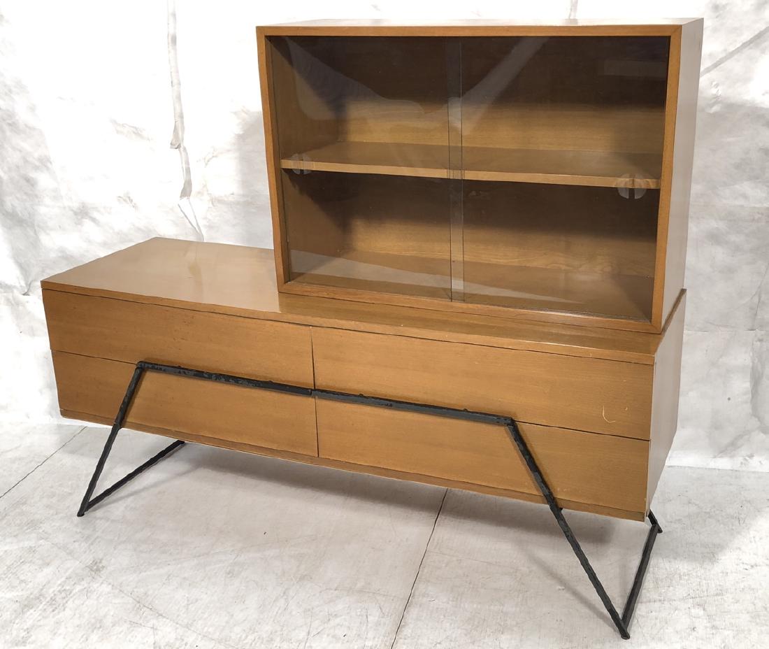 2pc GLENN of CA Style Credenza Dresser. Display c (1 of 10)