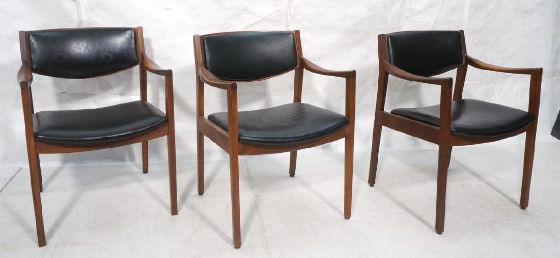 Set of Three American Modern Arm Chairs.  Slop Ar (1 of 9)