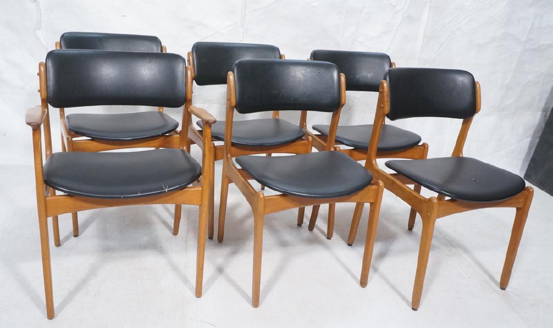 Set 6 Danish Erik Buch Dining Chairs for Odense (1 of 10)