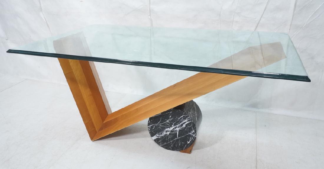 American Studio Laminated Cherry Dining Table. L (1 of 10)