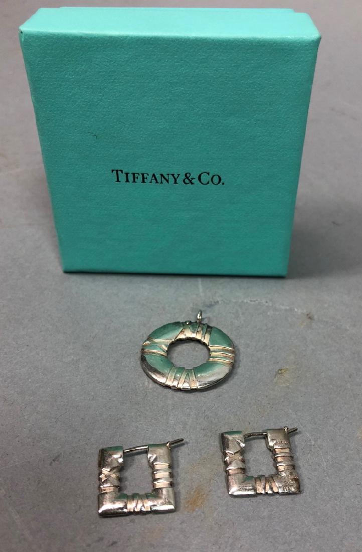 2pc TIFFANY & CO Sterling Silver Atlas Jewelry. R (1 of 5)