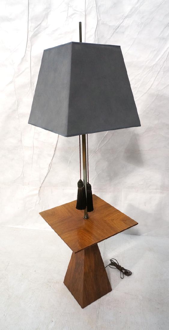 HARVEY PROBBER Stylish Modern Walnut Lamp Table. (1 of 5)