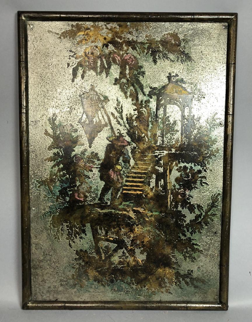 PHILIP KELVIN LaVERNE Embossed Bronze Plaque. Fau (1 of 7)