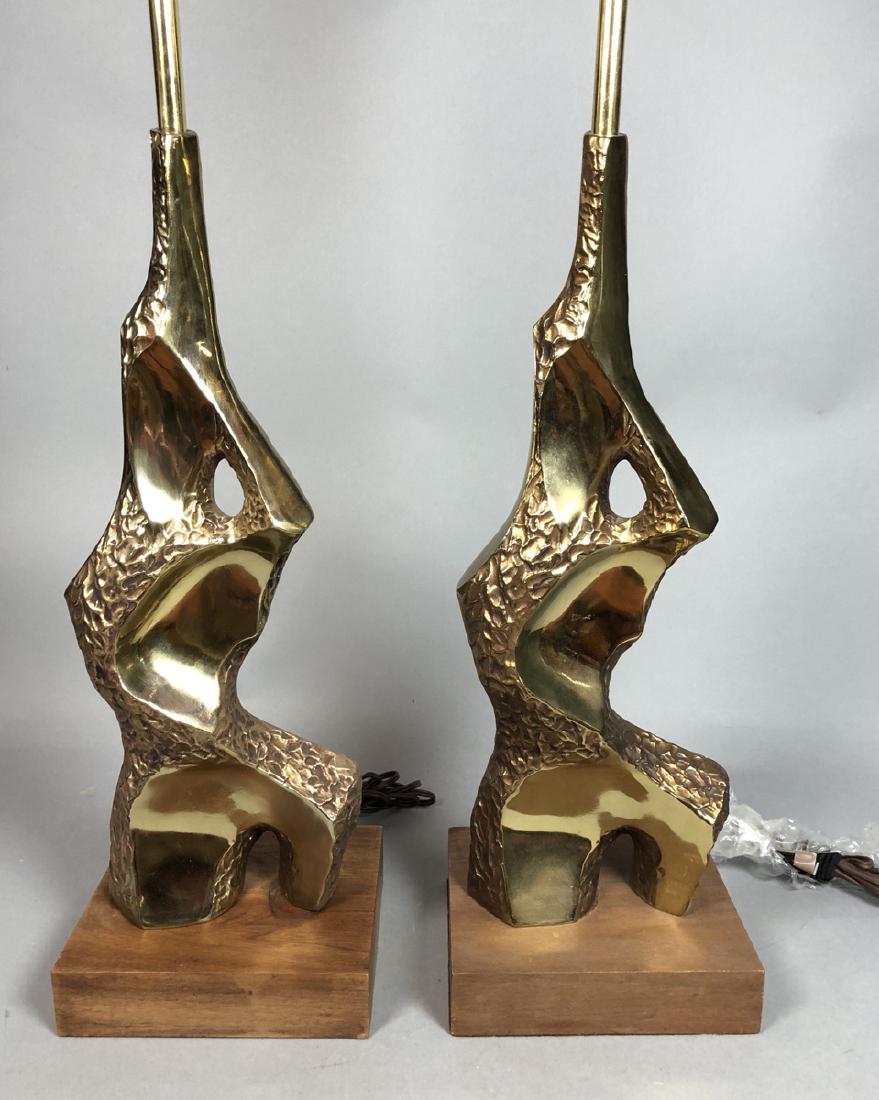 Pr TEMPESTINI for LAUREL Brutalist Table Lamps. G (1 of 7)