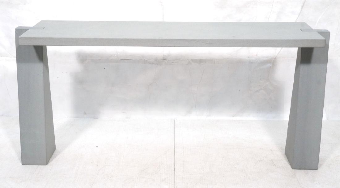 ANGELO MANGIAROTTI Italian Console Table (1 of 9)