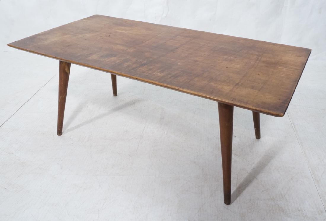 Paul McCobb Modernist Wood Coffee Table. Tapered (1 of 5)