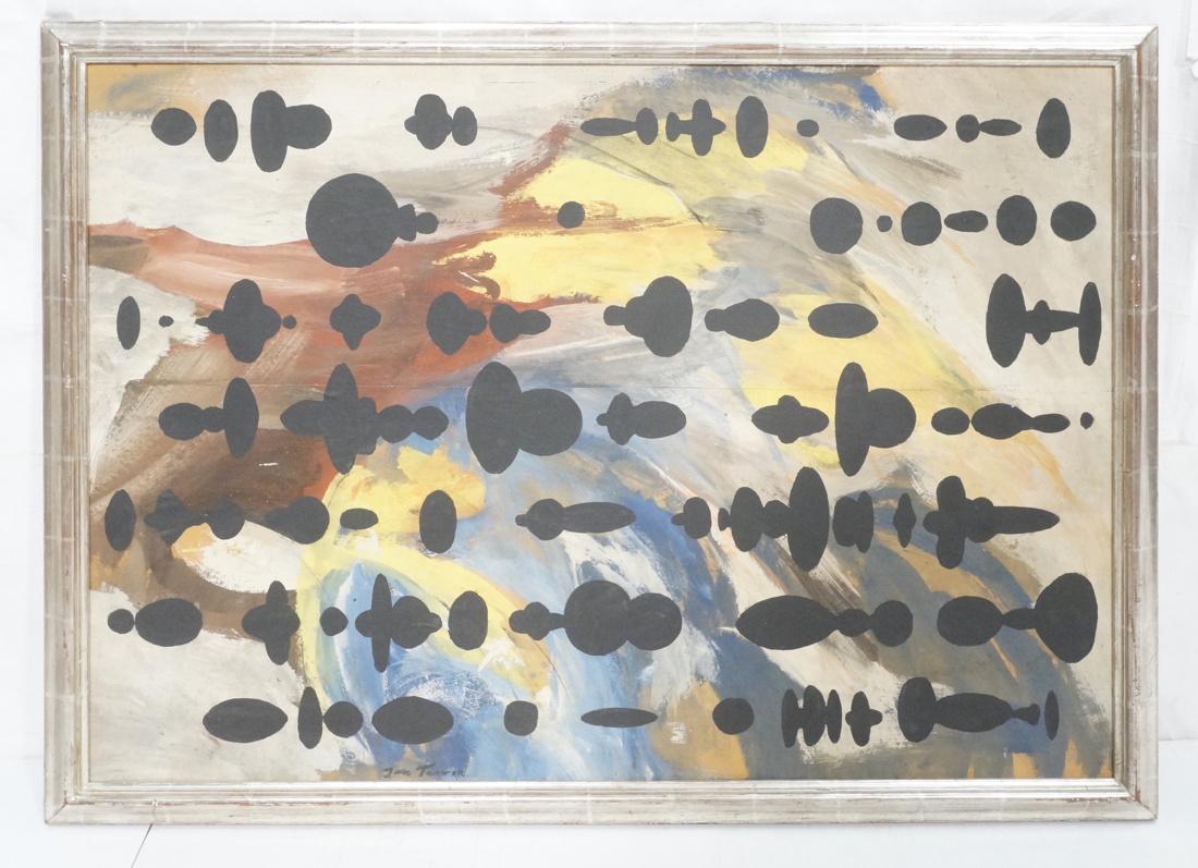 JAN TARASIN Abstract Oil Painting. Muted palette (1 of 8)