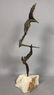 2 Modernist Metal Bird Table Sculptures. C. JERE - 3