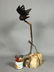 2 Modernist Metal Bird Table Sculptures. C. JERE - 5