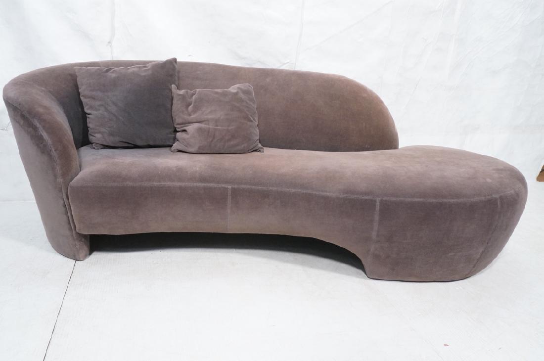 VLADIMIR KAGAN Cloud Modern Sofa Couch. Smoky gra (1 of 8)