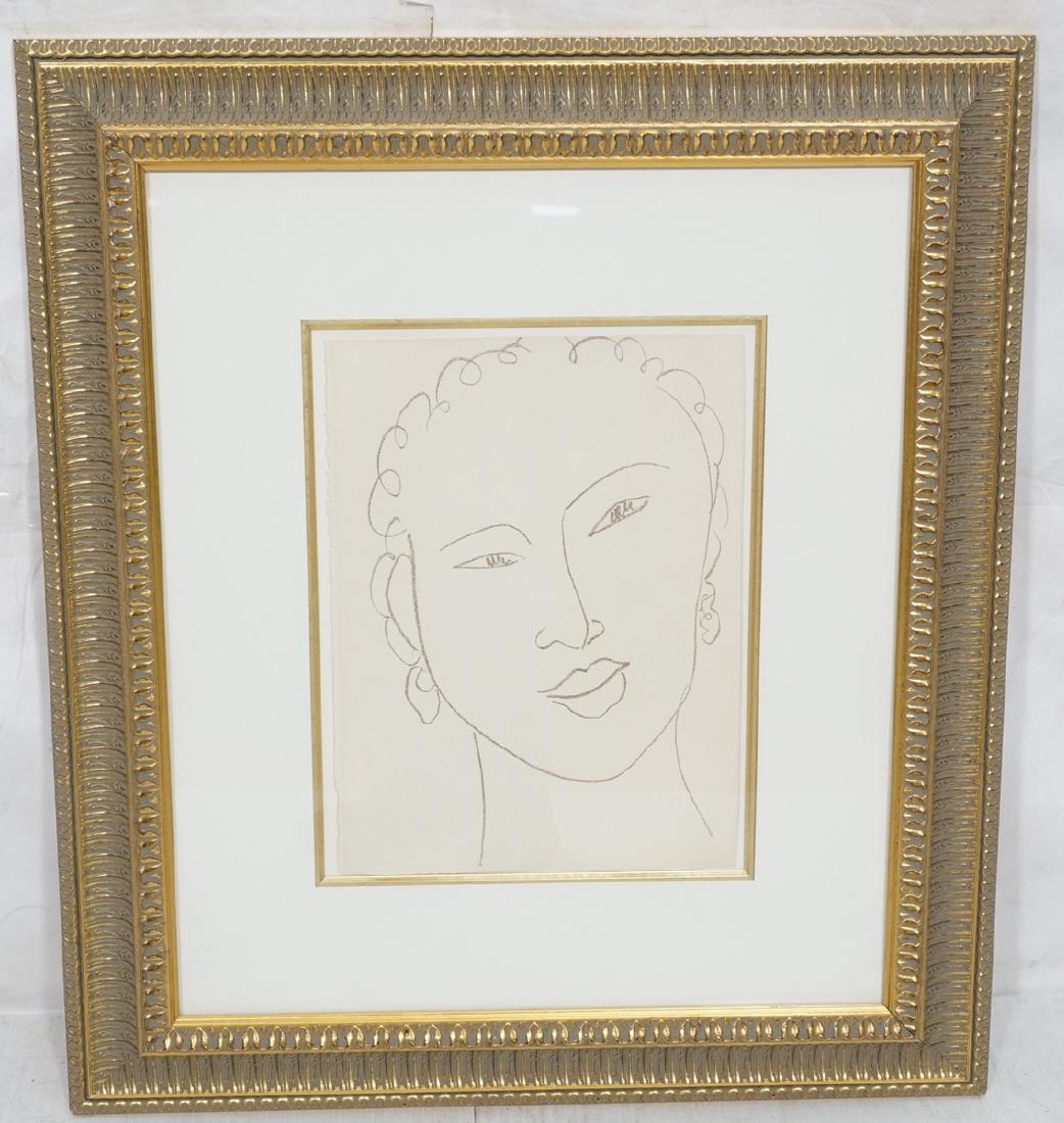 HENRI MATISSE Lithograph Print "Coin Sans Legende (1 of 8)