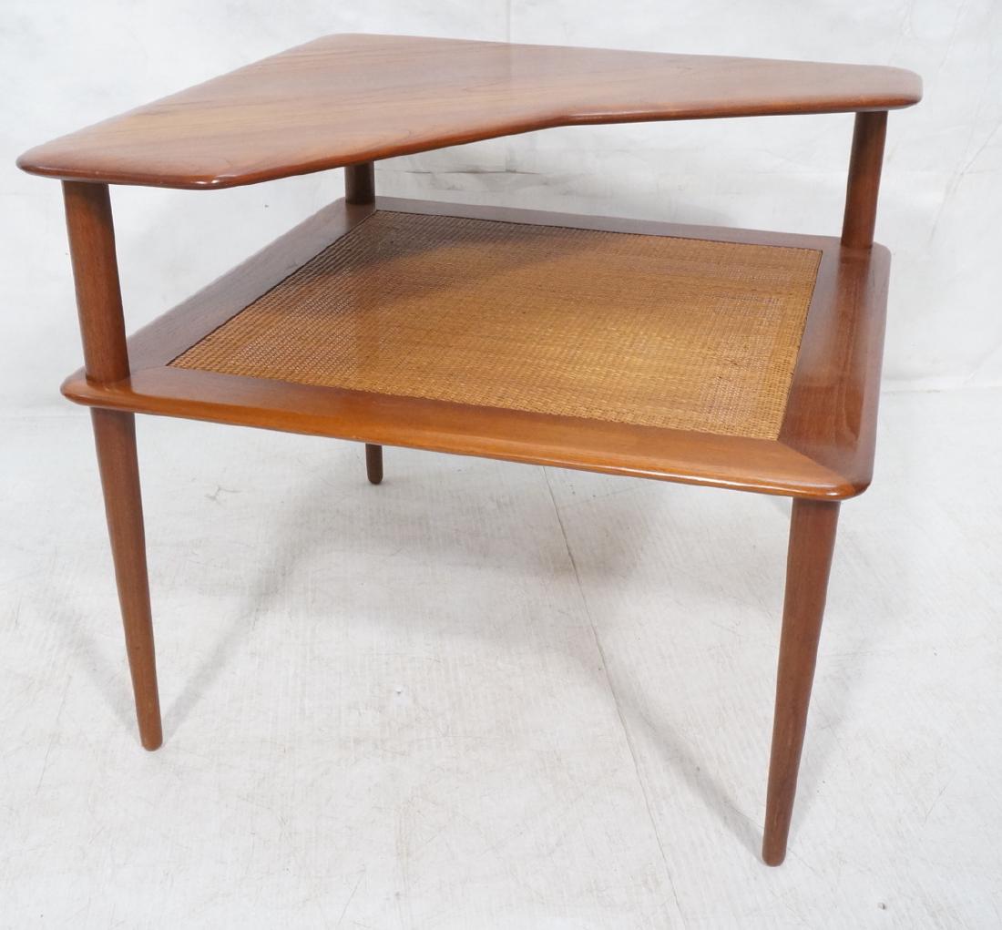 FRANCE & SONS by PETER HVIDT Teak Step Table. Sha (1 of 9)