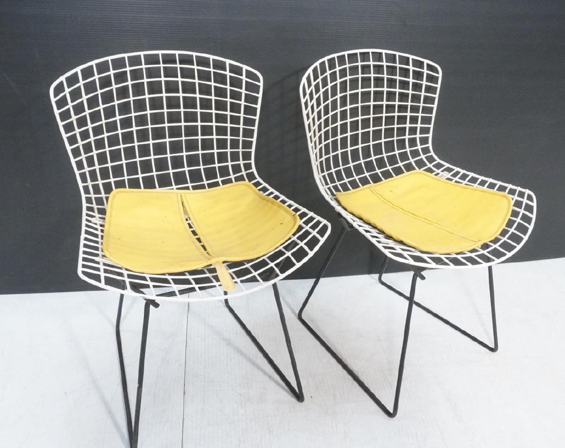 KNOLL by HARRY BERTOIA Grid Shell Chairs. White g (1 of 8)