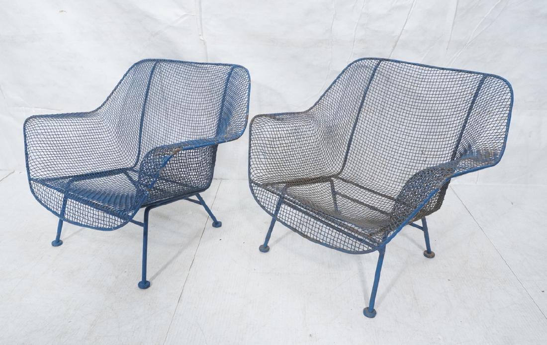 2 RUSSELL WOODARD Wide Arm Lounge Chairs. Grid fo (1 of 10)