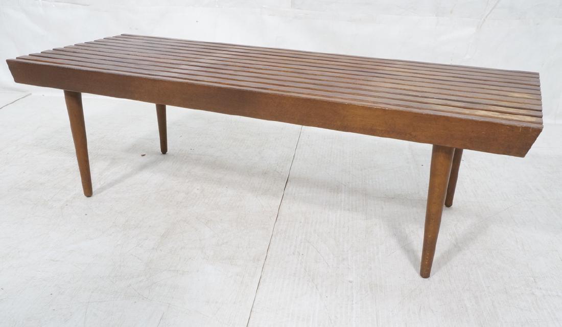 Modernist Slat Bench Coffee Table. (1 of 8)