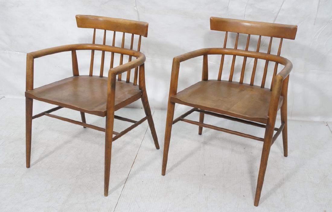 Pr PAUL MCCOBB Maple Captains Chairs. American Mo (1 of 9)
