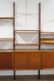 Danish Modern Teak Wall Unit. 6 uprights, 3 cabin - 3