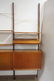 Danish Modern Teak Wall Unit. 6 uprights, 3 cabin - 4