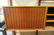 Danish Modern Teak Wall Unit. 6 uprights, 3 cabin - 8