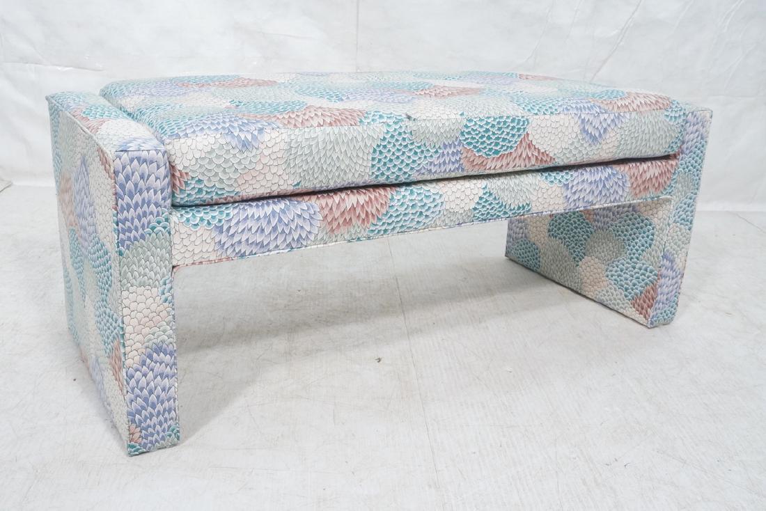Modernist Upholstered Bench Seat. Fully upholster (1 of 8)