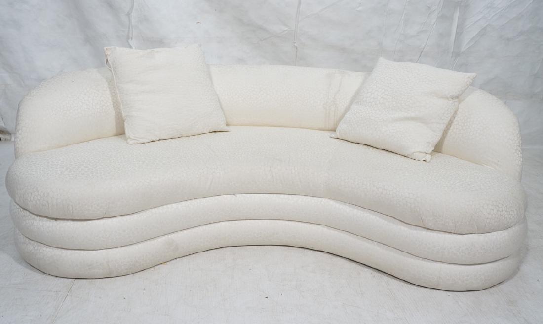 Directional Curved Sofa Possibly Paul Evans or Ka (1 of 9)