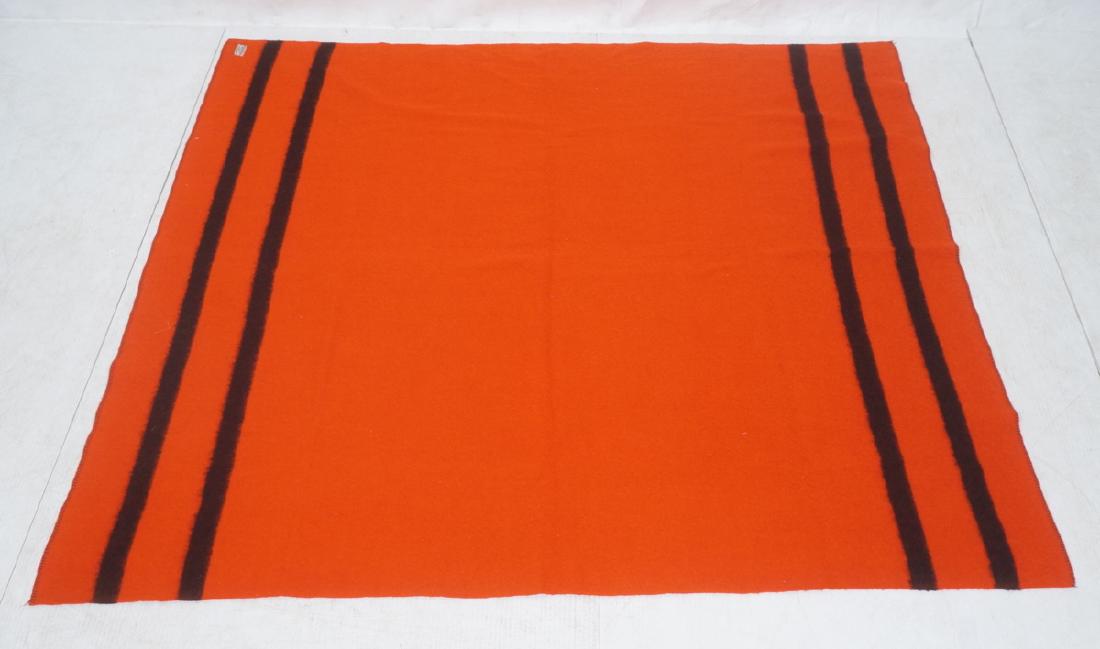 100% Wool MARIPOSA Hudson Bay Blanket. Red wool b (1 of 7)
