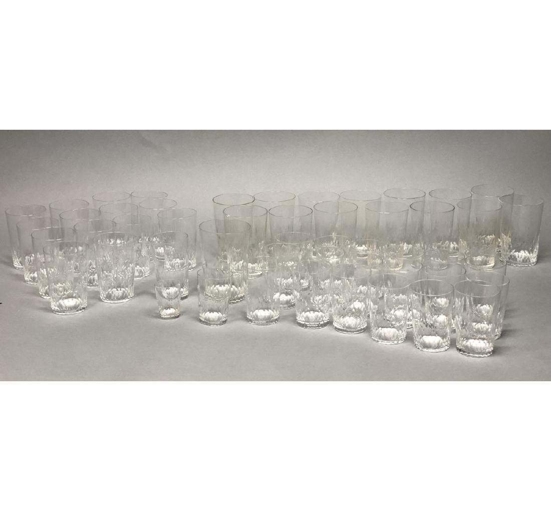 50pc BACCARAT Crystal Large Tumblers. 3 sizes plu (1 of 13)