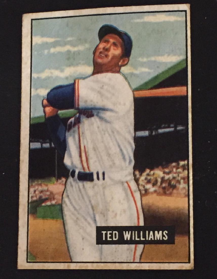 Over 170 1951 and 1950 BOWMAN Baseball cards incl (1 of 9)